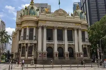 Theatro Municipal no Centro Histórico do Rio